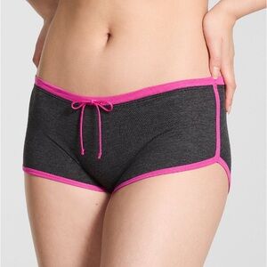 🔥VS Pink cotton dorm boyshort panty sz XXL NWT